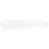 Vidaxl slapen kussen effen wit 70 x 36 x 11,5 cm
