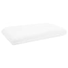 Vidaxl slapen kussen effen wit 50 x 30 x 10,5 cm