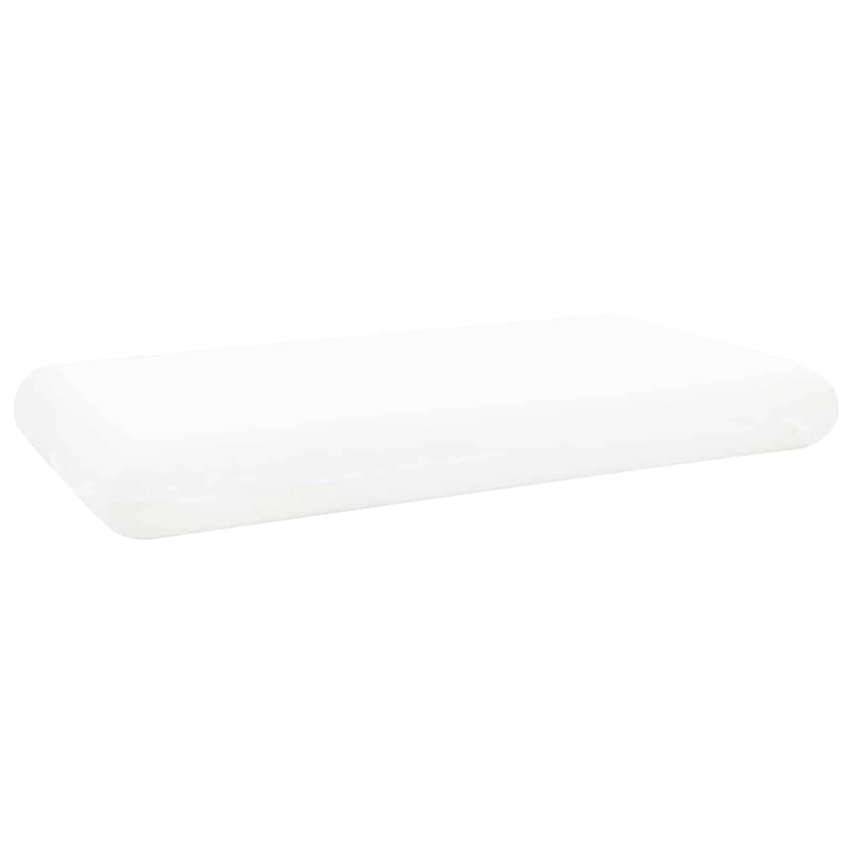 Vidaxl slapen kussen effen wit 74 x 39 x 13 cm