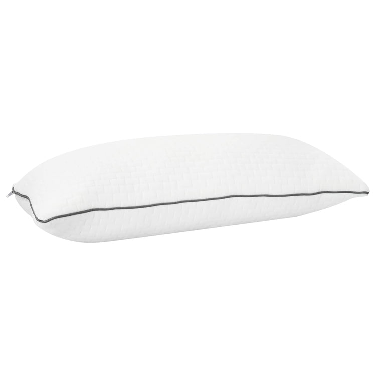 Vidaxl shread slaapkussen wit 50 x 30 x 11 cm traagschuim
