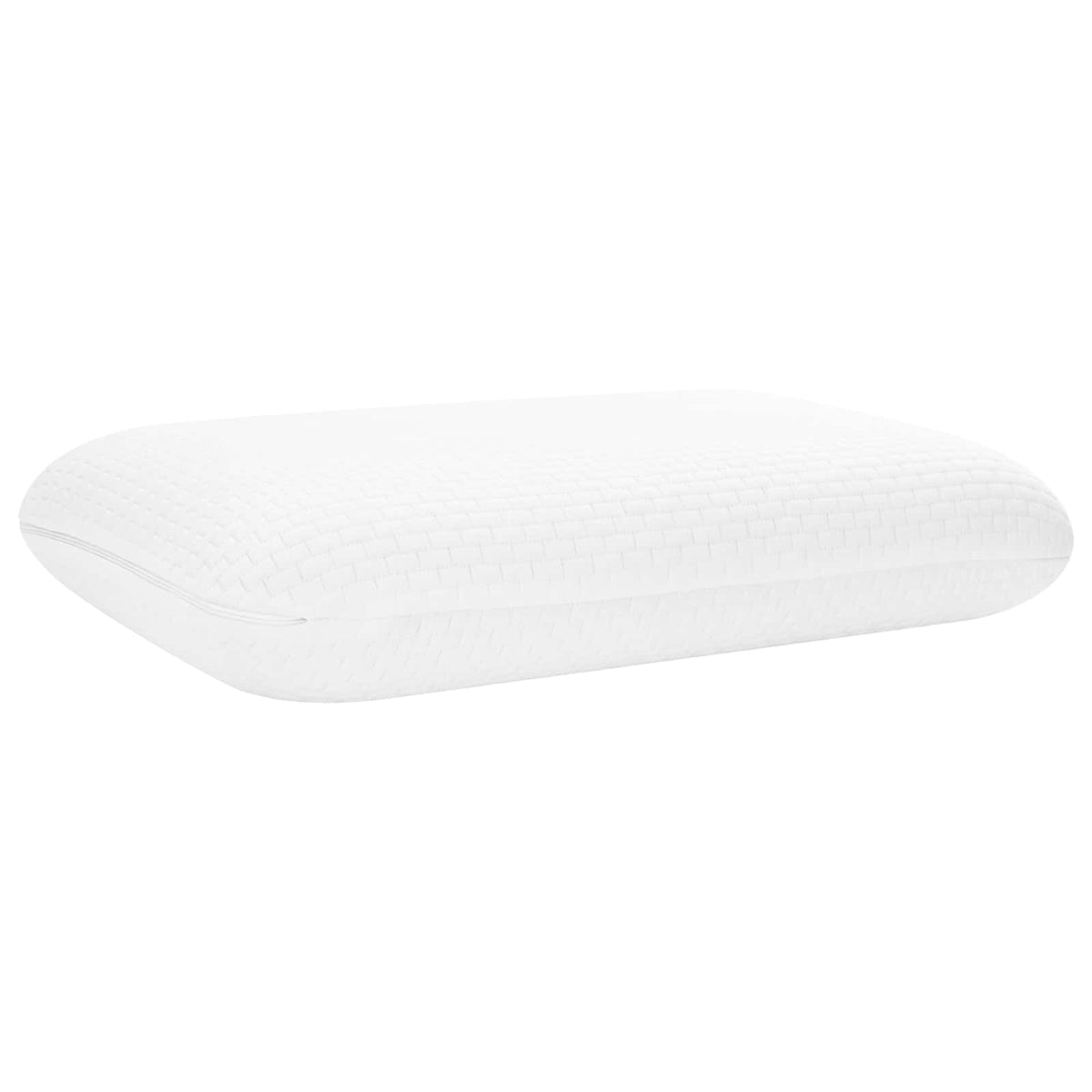 Vidaxl slapen kussen effen wit 60 x 40 x 10 cm