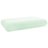 Vidaxl slapen kussen effen wit 60 x 40 x 13 cm