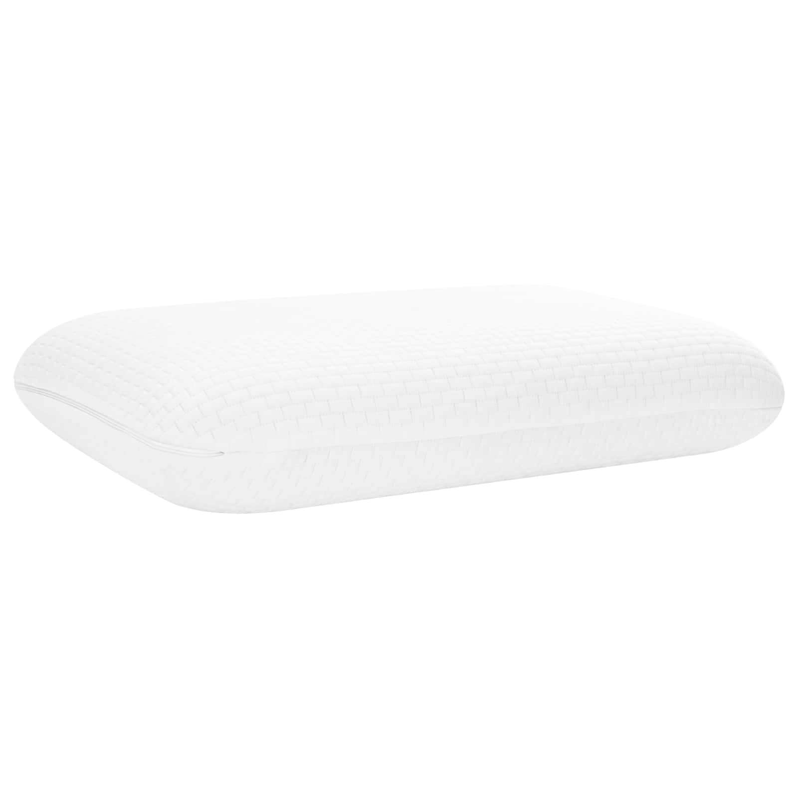 Vidaxl slapen kussen effen wit 60 x 40 x 13 cm