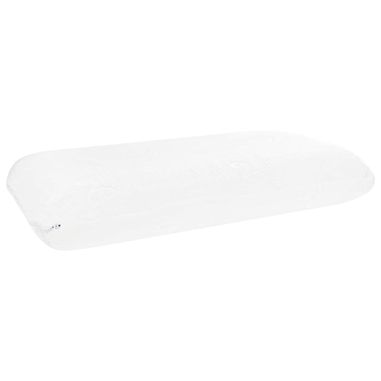 Vidaxl slapen kussen effen wit 60 x 40 x 13 cm
