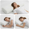 Vidaxl slapen kussen effen wit 70 x 36 x 13 cm