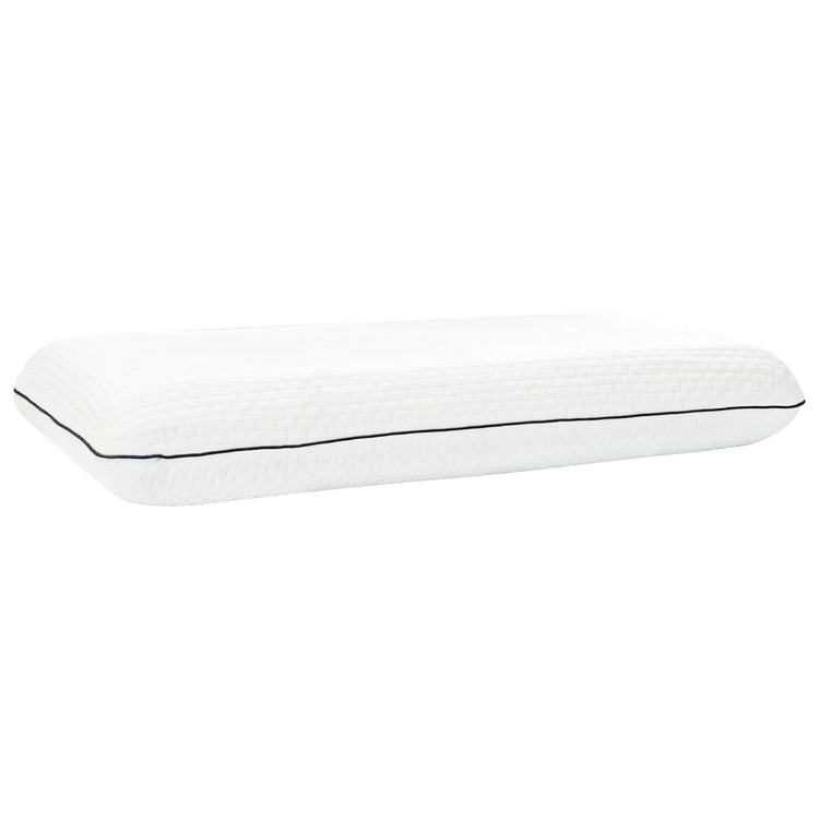 Vidaxl slapen kussen effen wit 80 x 40 x 12 cm