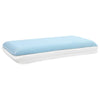 Vidaxl slapen kussen effen wit 60 x 40 x 10 cm