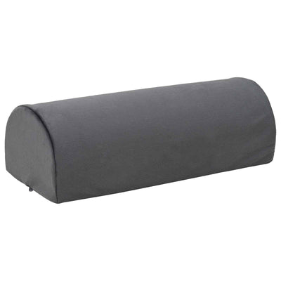 Vidaxl voetensteun kussen 42 x 18 x 13 cm stevig pu schuim grijs