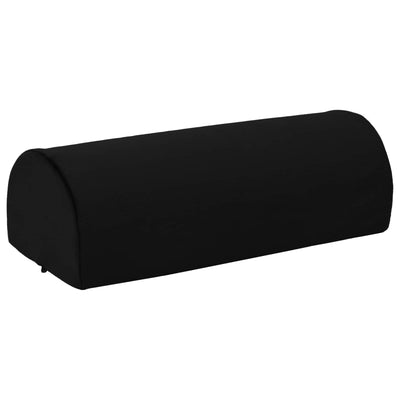 Vidaxl voetensteun kussen 42 x 18 x 13 cm stevig pu schuim zwart