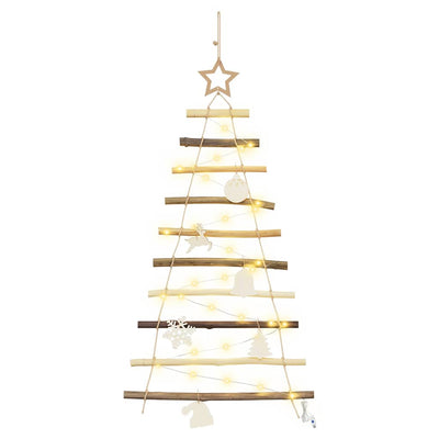 Vidaxl kerstboom naturel 90 cm massief essenhout