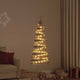 Vidaxl kerstboom naturel 120 cm massief essenhout
