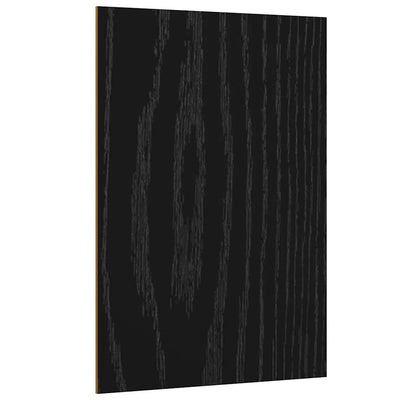 Vidaxl decorpanelen 12 pcs zwart eiken 15 x 21 x 0.27 cm bewerkt hout