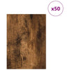 Vidaxl decorpanelen 50 pcs gerookt eiken 15 x 21 x 0.27 cm