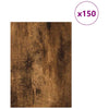 Vidaxl decorpanelen 150 pcs gerookt eiken 15 x 21 x 0.27 cm