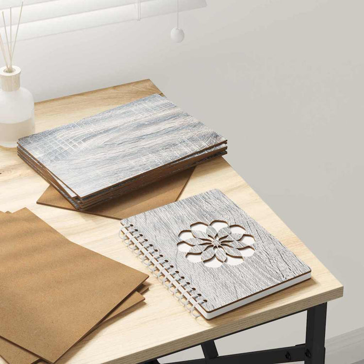 Vidaxl decorpanelen 50 st grijs sonoma 15 x 21 x 0,27 cm bewerkt hout