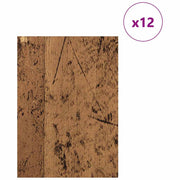 Vidaxl decorpanelen 12 st oud hout 15 x 21 x 0,27 cm bewerkt hout - afbeelding 3