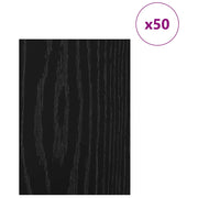 Vidaxl decorpanelen 50 st zwart eiken 21 x 30 x 0,27 cm bewerkt hout - afbeelding 3