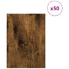 Vidaxl decorpanelen 50 pcs gerookt eiken 21 x 30 x 0,27 cm