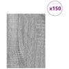 Vidaxl decorpanelen 150 pcs grijs sonoma 21 x 30 x 0,27 cm