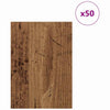 Vidaxl decorpanelen 50 pcs oudhout 21 x 30 x 0,27 cm bewerkt hout