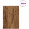 Vidaxl decorpanelen 150 pcs oudhout 21 x 30 x 0,27 cm bewerkt hout