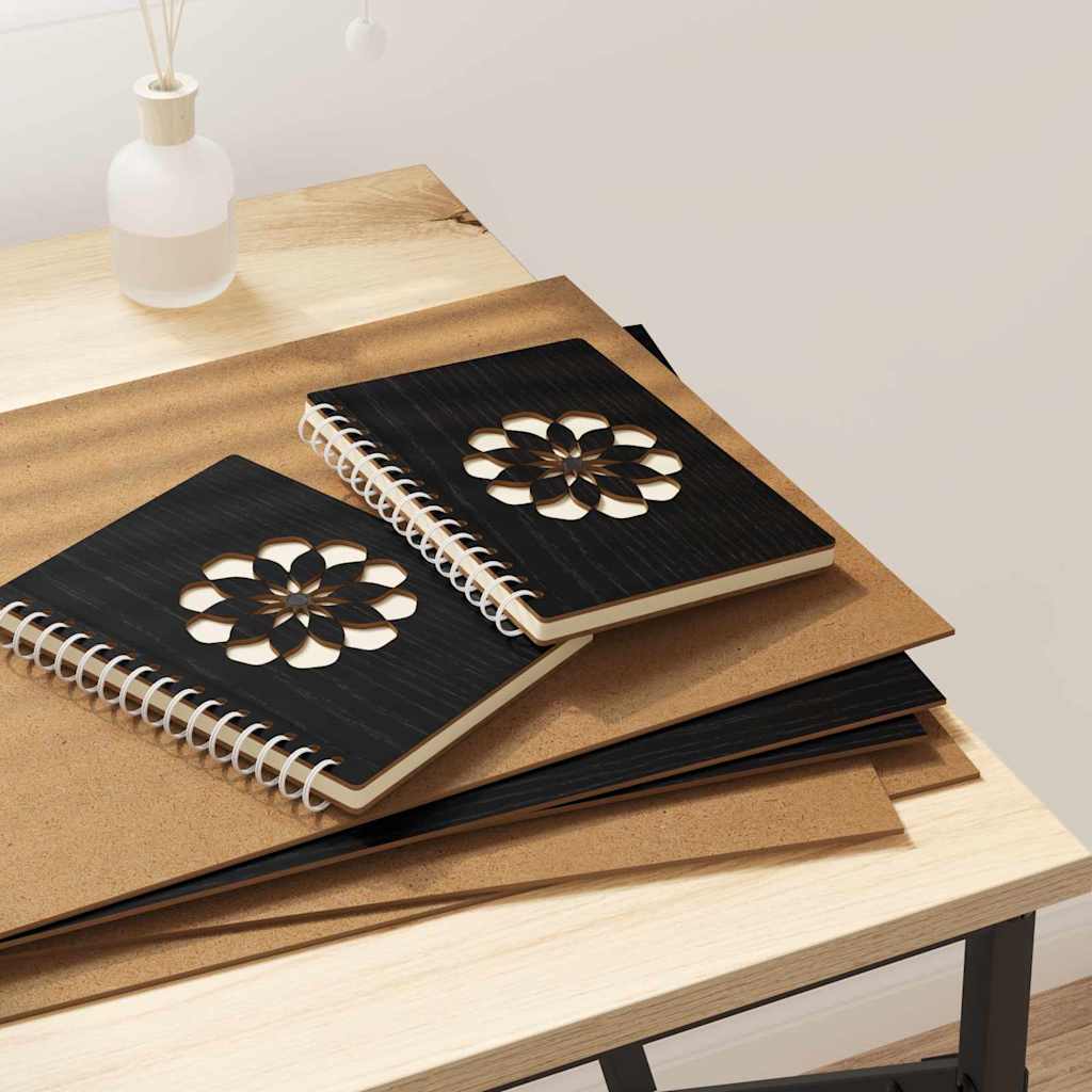 Vidaxl decorpanelen 12 st zwart eiken 30 x 42 x 0,27 cm bewerkt hout