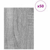 Vidaxl decorpanelen 50 pcs grijs sonoma 30 x 42 x 0.27 cm bewerkt hout
