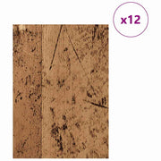 Vidaxl decorpanelen 12 st oud hout 30 x 42 x 0,27 cm bewerkt hout - afbeelding 3