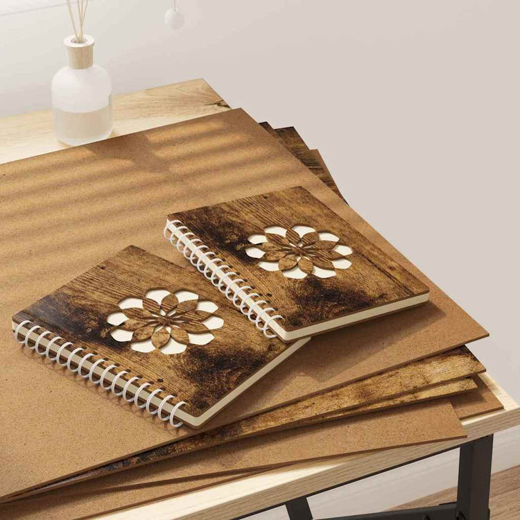 Vidaxl decorpanelen 50 st gerookt eiken 40 x 60 x 0,27 cm bewerkt hout