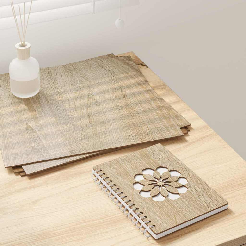 Vidaxl decorpanelen 12 st sonoma eiken 30 x 30 x 0,27 cm bewerkt hout
