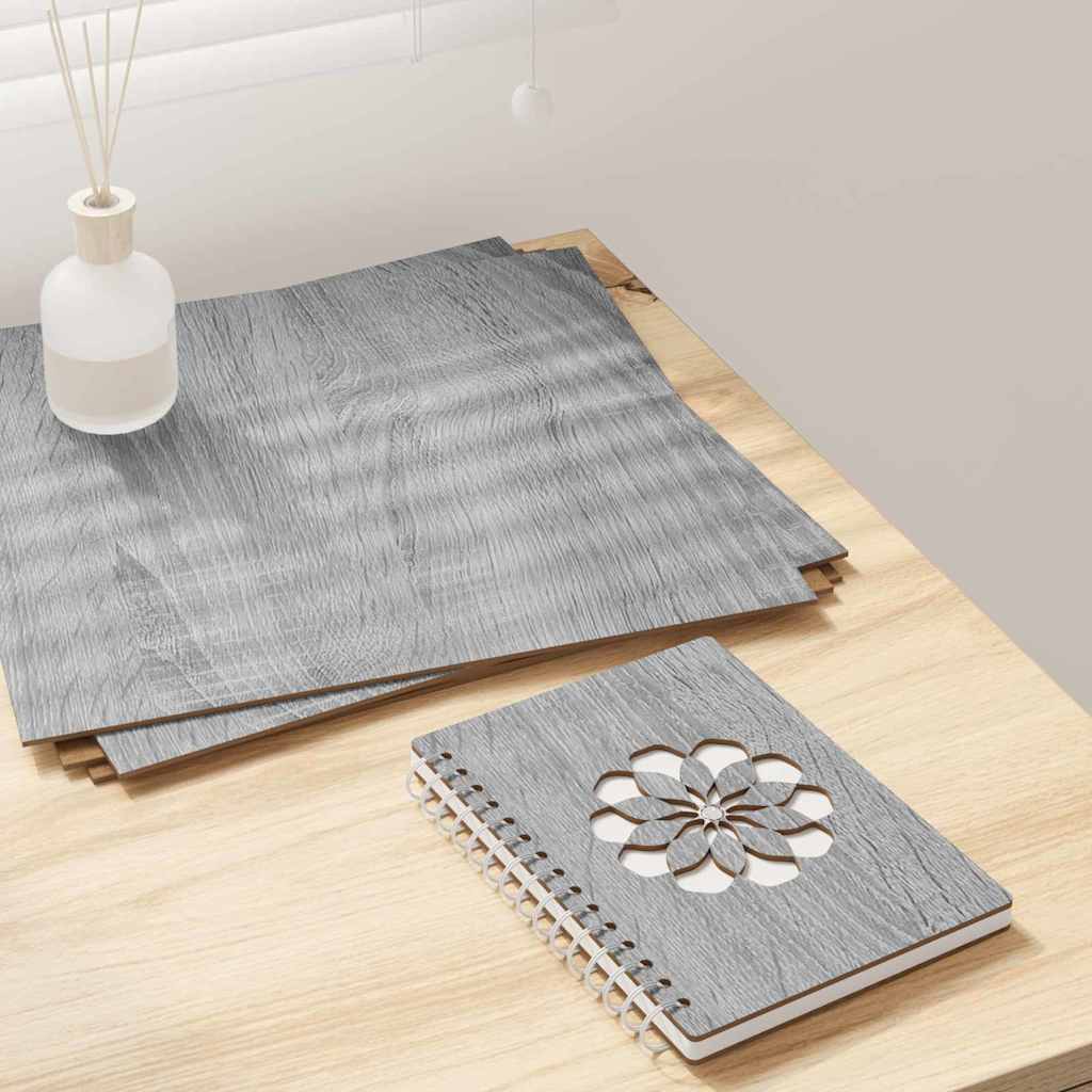 Vidaxl decorpanelen 12 st grijs sonoma 30 x 30 x 0,27 cm bewerkt hout