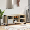 Vidaxl schoenenkast met opslag sonoma 60 x 35 x 44 cm bewerkt hout