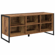 Vidaxl schoenenkast 100 x 35 x 44 cm bewerkt hout oud hout - afbeelding 2
