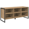 Vidaxl schoenenkast ambachtelijk eiken 60 x 35 x 44 cm bewerkt hout