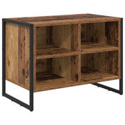 Vidaxl schoenenkast 60 x 35 x 44 cm bewerkt hout oud hout - afbeelding 2