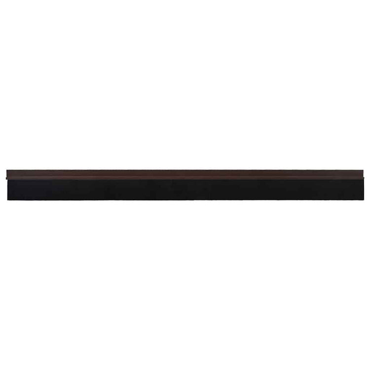 Vidaxl zelfklevende deurborstels 6 st bruin 100 cm aluminium legering