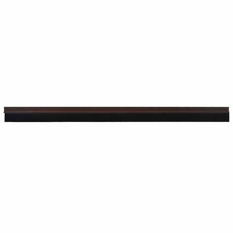 Vidaxl zelfklevende deurborstels 12 pcs bruin 100 cm