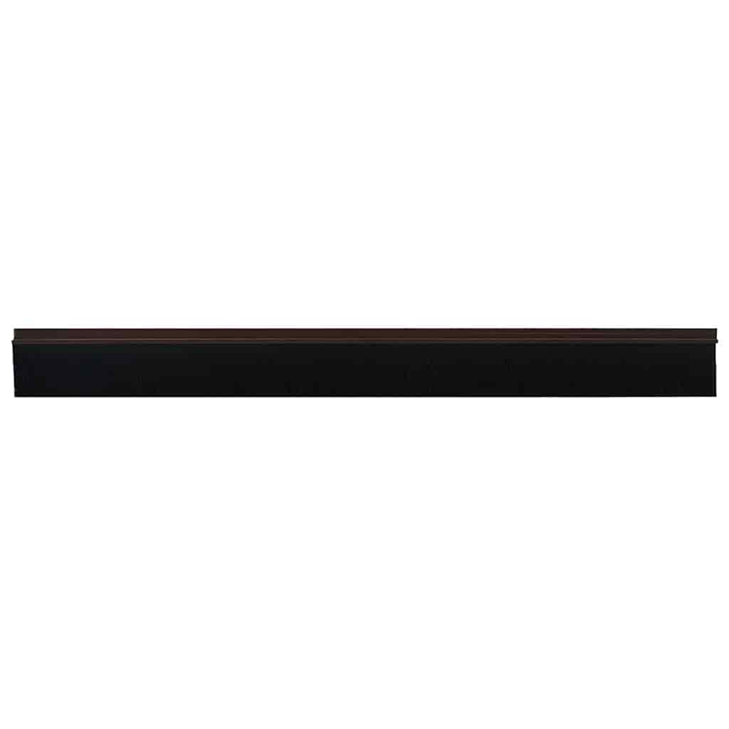 Vidaxl zelfklevende deurborstels 12 pcs bruin 100 cm