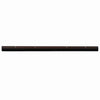Vidaxl schroefbare deurborstelafsluitingen 2 pcs bruin 100 cm