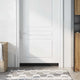 Vidaxl schroefbare deurborstelafsluitingen 2 pcs bruin 100 cm