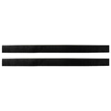 Vidaxl zelfklevende deurborstels 2 st zilver 100 cm aluminium legering - afbeelding 2