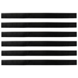 Vidaxl zelfklevende deurborstels 6 st zilver 100 cm aluminium legering - afbeelding 2