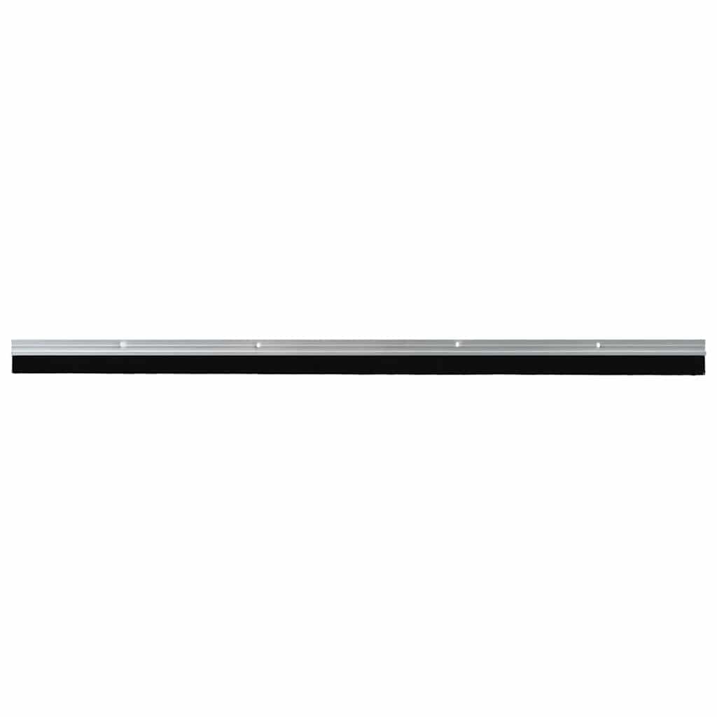 Vidaxl schroefbare deurborstelafsluitingen 12 pcs zilver 100 cm