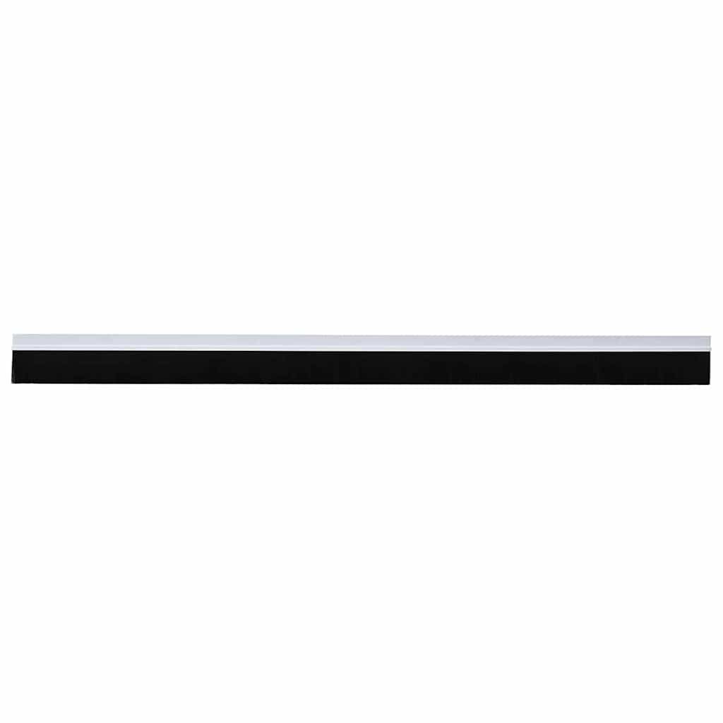 Vidaxl zelfklevende deurborstels 2 pcs wit 100 cm aluminium legering