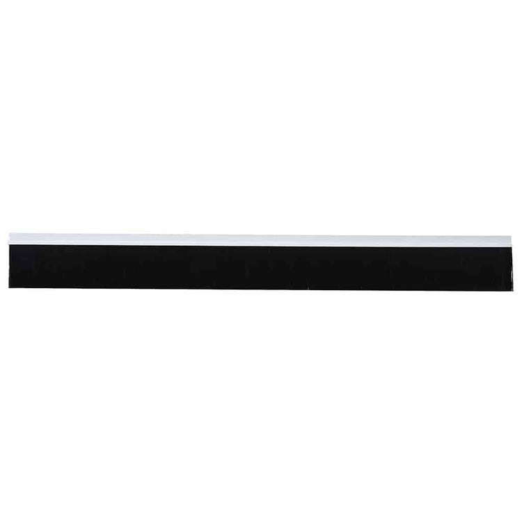 Vidaxl zelfklevende deurborstels 2 st wit 100 cm aluminium legering