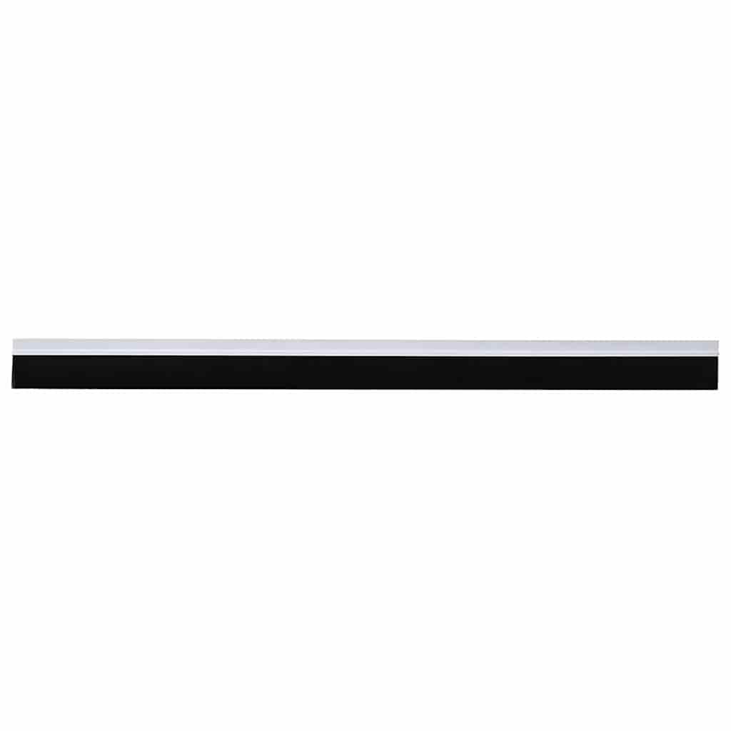 Vidaxl zelfklevende deurborstels 12 pcs wit 100 cm aluminium legering