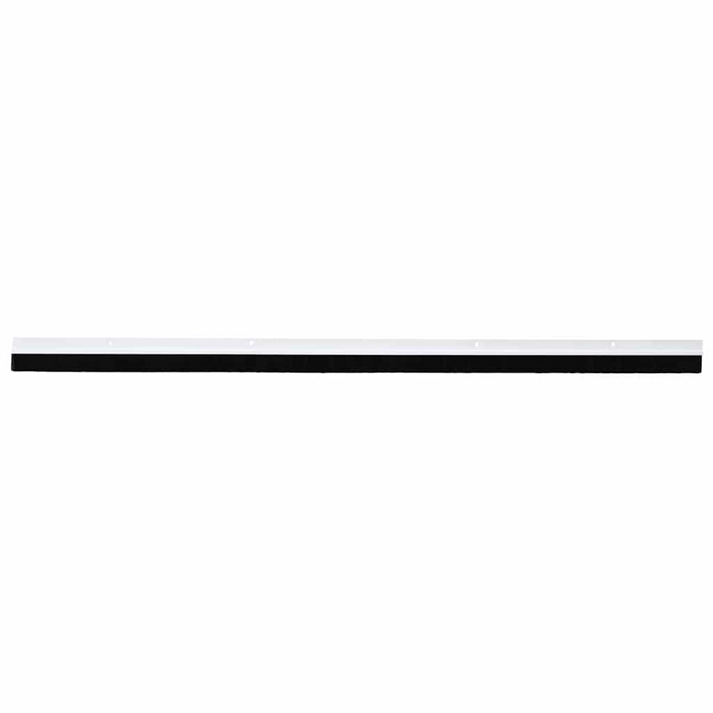 Vidaxl schroefbare deurborstelafsluitingen 2 pcs wit 100 cm