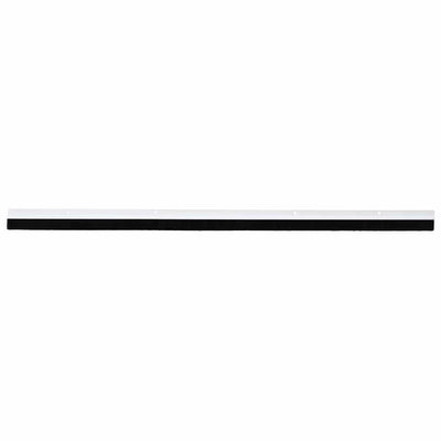 Vidaxl schroefbare deurborstelafsluitingen 2 pcs wit 100 cm