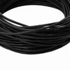 Vidaxl leren koord zwart ø1 mm x 50 m leer