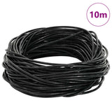 Vidaxl leren koord 1 zwart ø1,5 mm x 10 m leer - afbeelding 2